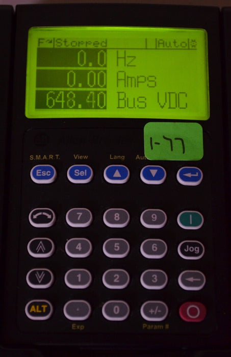 Allen-Bradley 20-HIM-A3 SERIES A Full Numeric HMI Keypad Firmware:3.007  #1-77