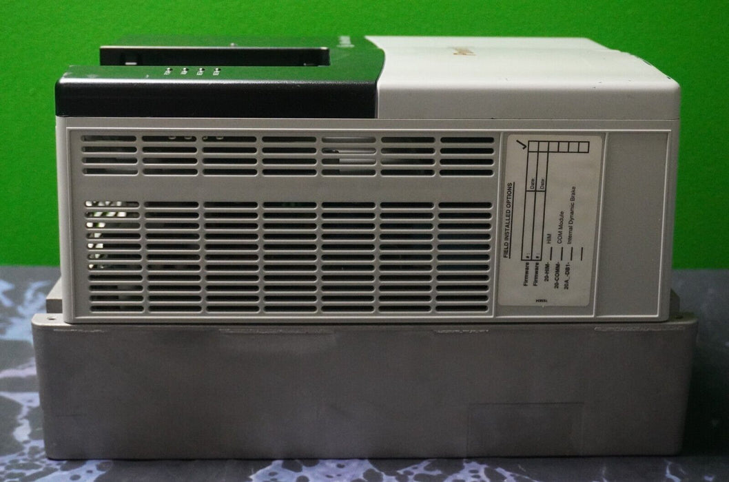 Allen-Bradley PowerFlex 70 10 HP 20AD014A0AYNANNN 480 VAC FRN:1.012 Tested Good