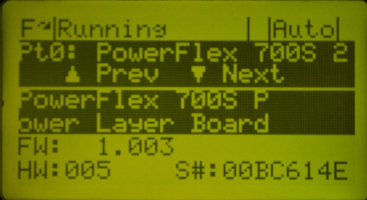 Allen-Bradley PowerFlex 700 2HP 20DD3P4A3NYNANDNL Power Supply FRN:2.004