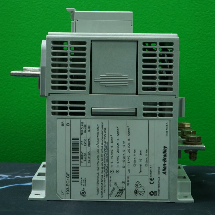 Allen Bradley 193-EC1GF Series B E3 Overload Relay