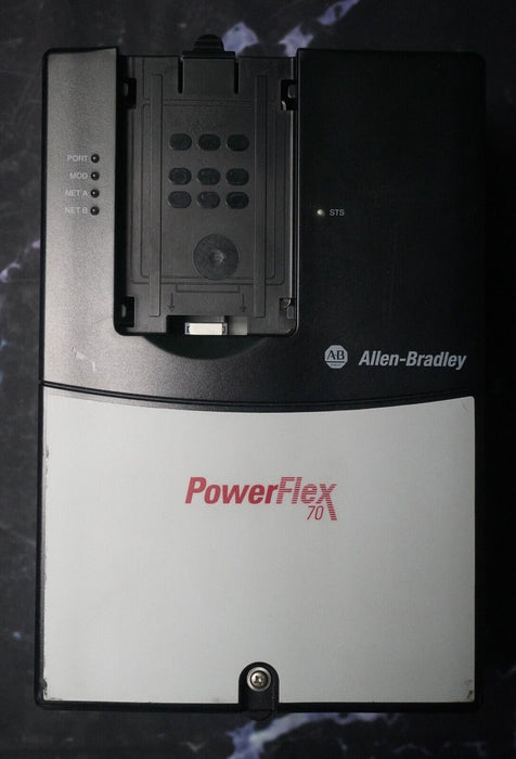 Allen-Bradley PowerFlex 70 7.5 HP 20AD011A0AYNANNN 480 VAC Tested Good FRN:2.005