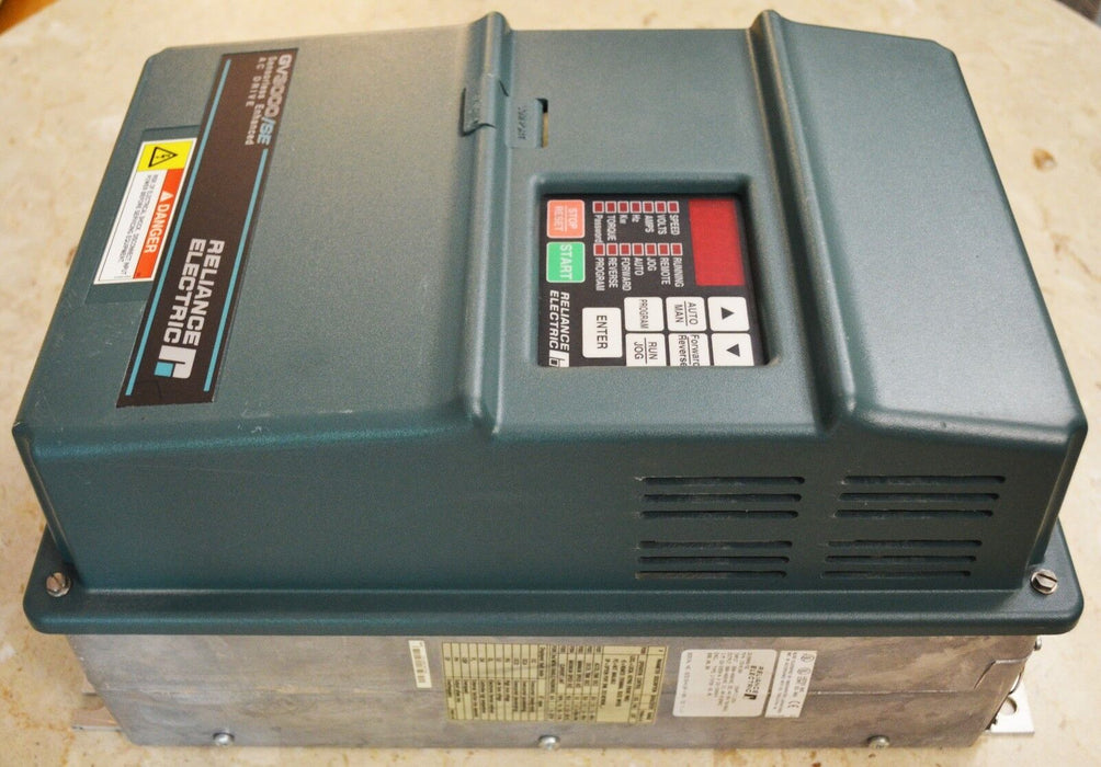 Reliance Electric GV3000 15 HP 15V4160 VER. 6.06 AC Drive Inverter Tested Good