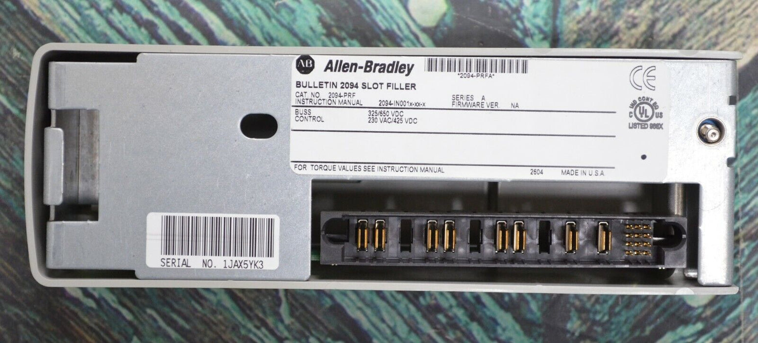 Used 2094-PRF Allen-Bradley Slot Filler Kinetix 6000