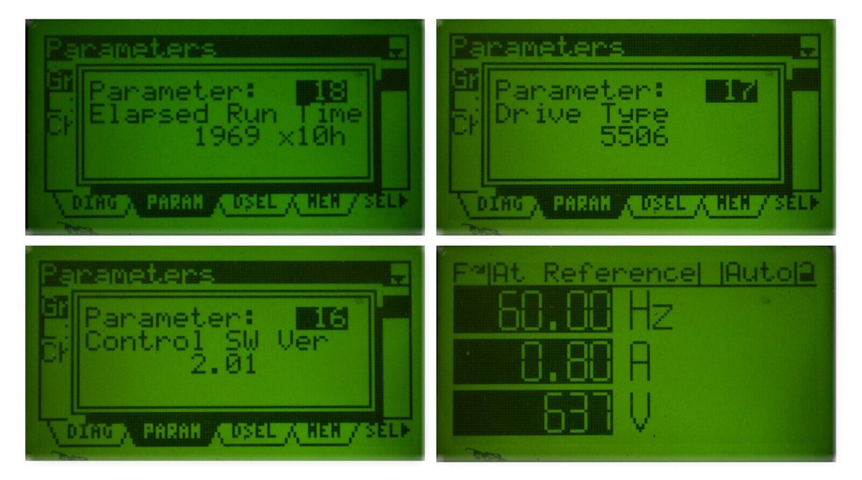 Allen Bradley 22D-D4P0N104 PowerFlex40 Firmware 2.01 Series A Tested Good