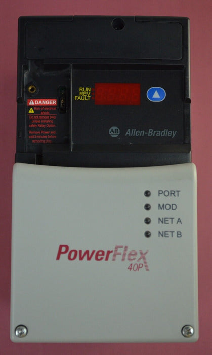 Low Hours 2019 Allen Bradley 22D-D2P3N104 PowerFlex40 Firmware 3.01 Series A