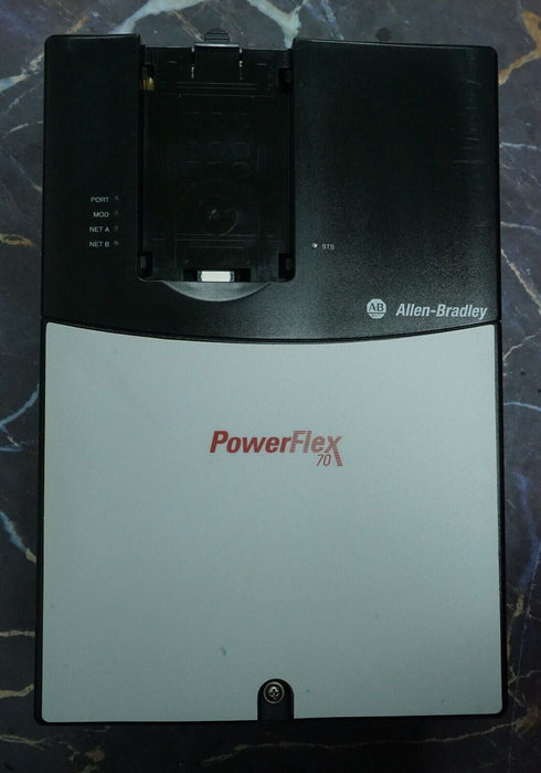 Allen-Bradley PowerFlex 70 30HP 20AD040A3AYYAEG0 480 VAC Tested Good FRN:5.001