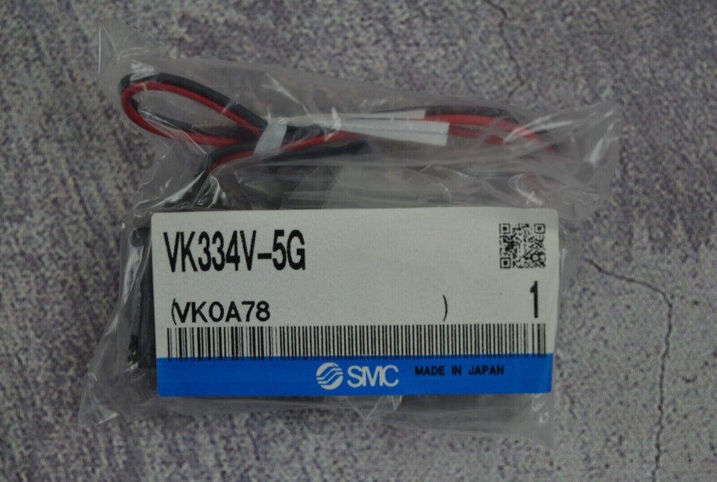 SMC VK334V-5G Solenoid Valve 24 VDC P24 VKOA78 (2698) Made in Japan QT - (15)