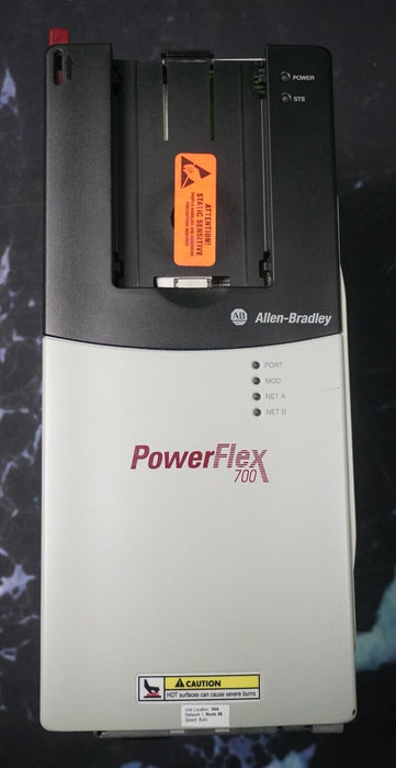 Allen-Bradley PowerFlex 700 10HP 20BD014A0AYNAND0 480VAC FRN:4.002 Tested Good