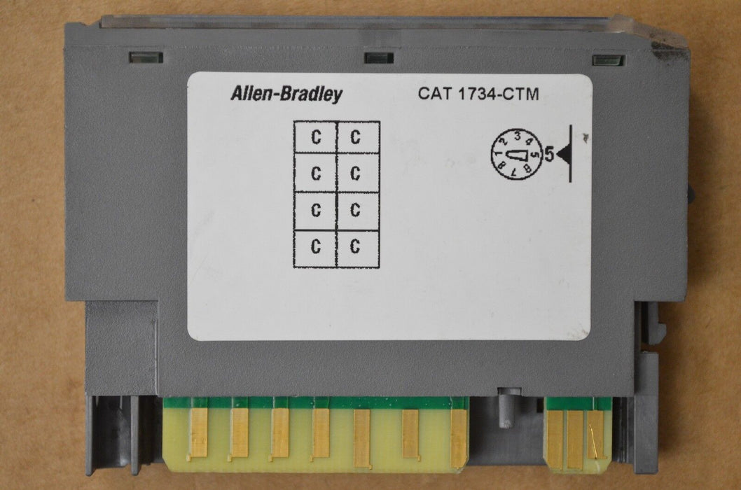 Allen Bradley 1734-CTM Common Terminal Module SER. C Manufactured IN 2014