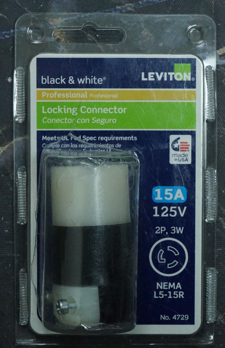 Leviton 4729-C L5-15R 15A 125V Connector