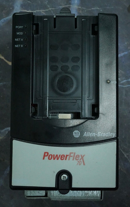 Allen-Bradley 20AD2P1A0AYNNNNN PowerFlex70 1HP 480VAC FRN:2.007