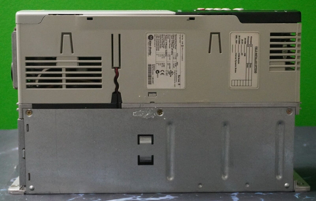 Allen-Bradley PowerFlex 700 2 HP 20BD3P4A3AYNAEC0 480 VAC Series B FRN:4.001