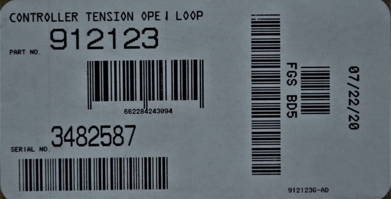 Nexen TCD 600 Series 912123 Open Loop Diameter Tension Controller New in Box