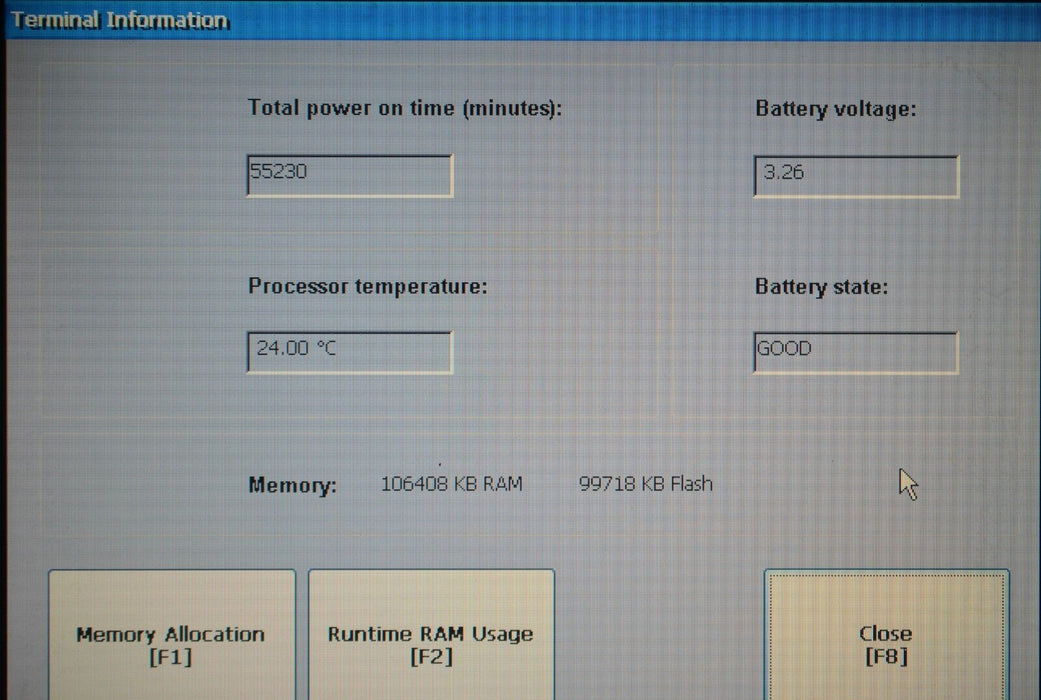 Allen Bradley 2711P-RP2 Ser F Logic Module Tested Good