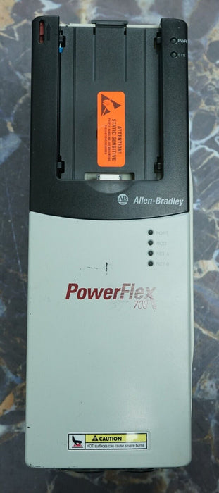 Low Hour Allen-Bradley PowerFlex 700 3HP 20BD5P0A0AYNANC0 480VAC FRN:3.003