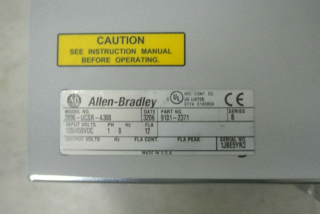 Allen-Bradley 2090-UCSR-A300 Regulator Part NO. 9101-2371