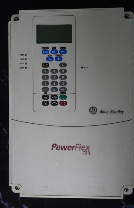 Allen-Bradley PowerFlex 70 5HP 20AB015C3AYNANC0 240VAC Tested FRN:3.002