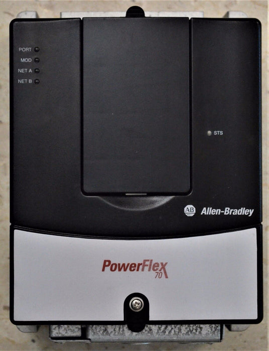 2011 Allen-Bradley PowerFlex 70 3 HP 20AD5P0A0AYNNNC0 Clean,Tested Good Low Hr