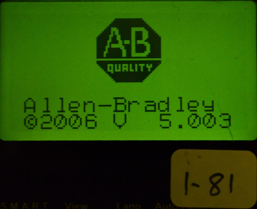 Allen-Bradley 20-HIM-A3 SERIES A Full Numeric HMI Keypad Firmware:5.003  #1-81