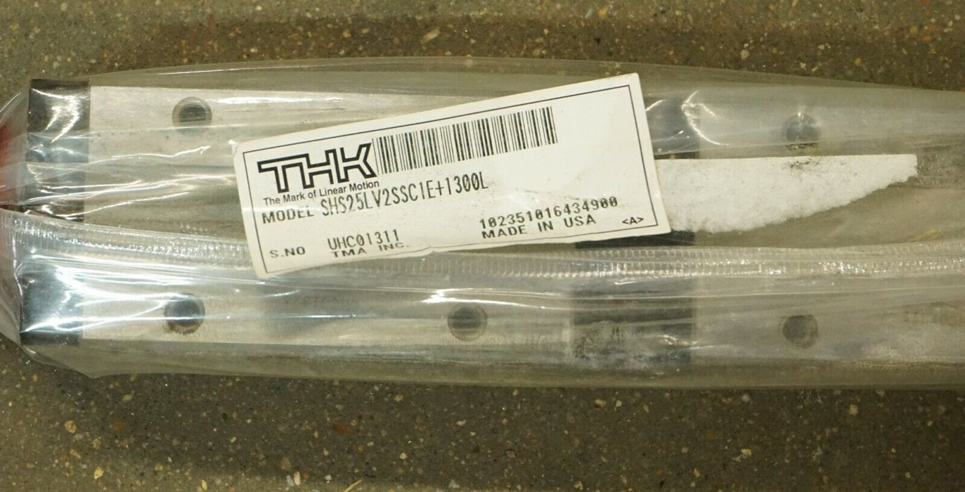 THK New Open Box SHS25LV2SSC1E+1300L Linear Rails