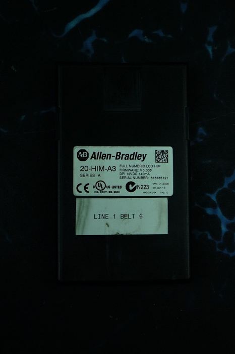 Allen-Bradley 20-HIM-A3 SERIES A Full Numeric HMI Keypad Firmware 3.005  #A-136