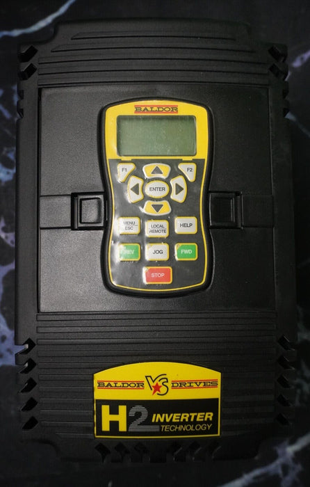 New Baldor 5HP VFD Inverter Duty Drive Model VS1SP23-1B Spec 1N2002A10