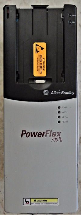 Low Hours Allen-Bradley PowerFlex 700 2 HP 20BD3P4A0AYNANC0 480 VAC Tested Good