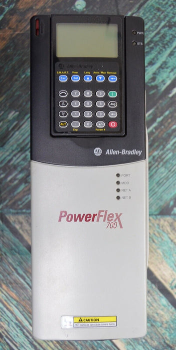 Allen-Bradley 20BD5P0A0AYNANC0 PowerFlex 700 3HP 480 VAC  Firmware: 4.006