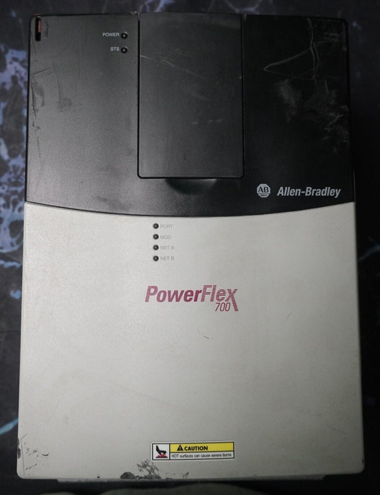 Allen-Bradley PowerFlex 700 25HP 20BD034A0AYNAND0 480VAC Tested Good  FRN:4.006