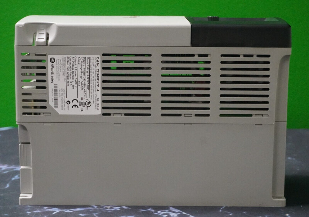 Allen-Bradley 22B-D012N104 7.5 HP Powerflex40 Ser. A FRN:6.01 Tested Good