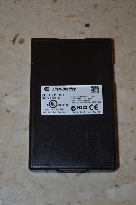 ALLEN BRADLEY 20-HIM-A3 SERIES B Full Numeric HMI ~ Firmware: V5.002 ~