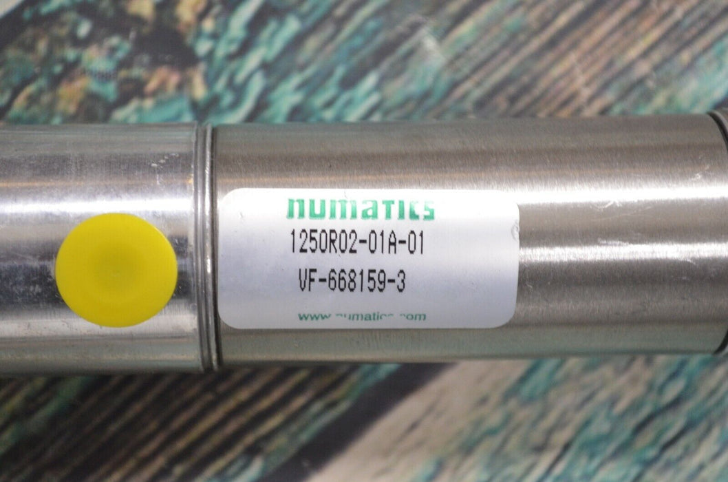 New Numatics 1-1/4" Bore X 1" Stroke Pneumatic Cylinder 1250R02-01A M Series