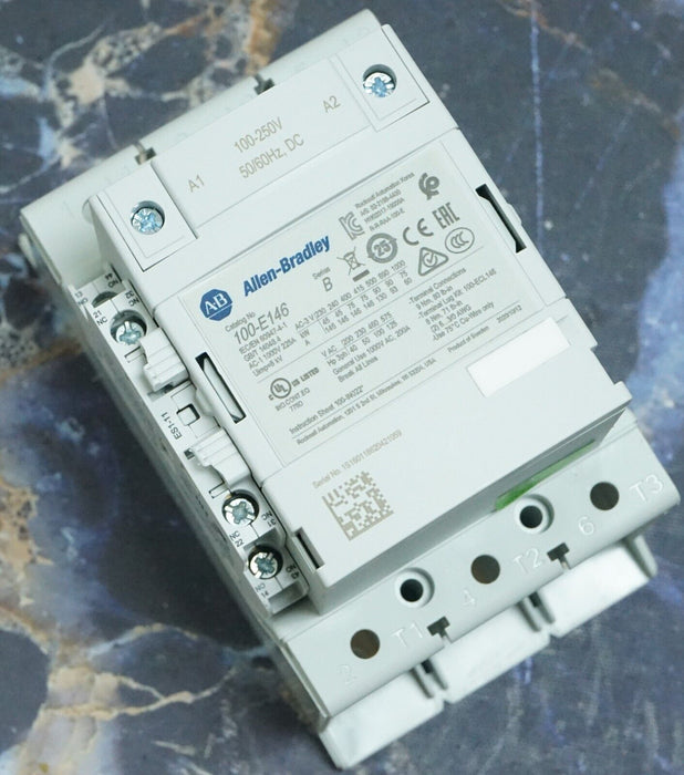 Allen Bradley 100-E146KD11 Ser. A MCS-E Contactor AC3 Duty 100-250V AC 50/60Hz