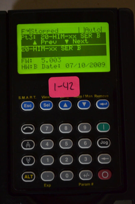 Allen-Bradley 20-HIM-A3 SERIES B Full Numeric HMI Keypad Firmware 5.003   #1-42