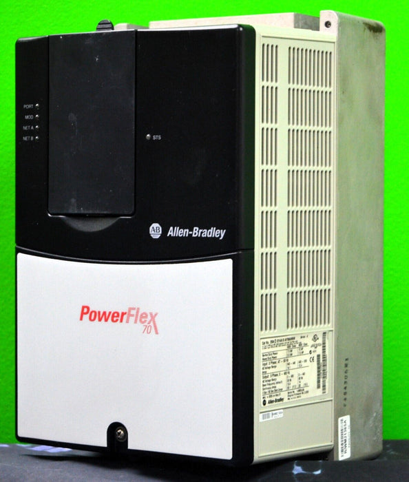 Allen-Bradley PowerFlex 70 10 HP 20AD014A0AYNANNN 480 VAC FRN 2.008 Tested Good