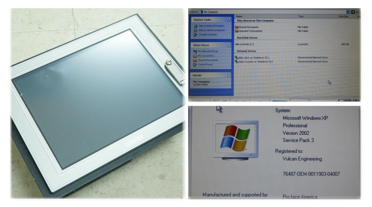 Proface PFXPP161DA23P00N00 Touchscreen Operator Panel Tested Good