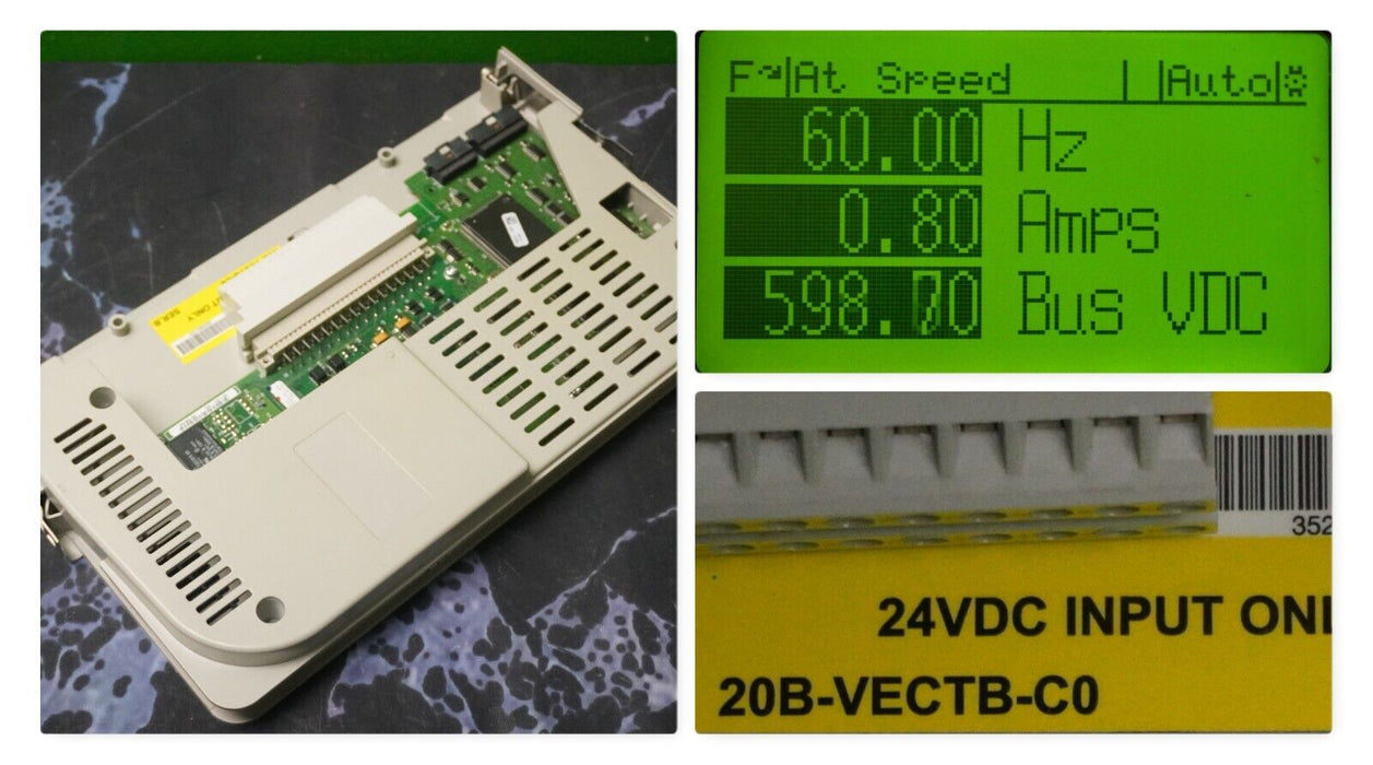 Allen Bradley 20B-VECTB-C0 PowerFlex 700 Vector Cassette FRN:9.001 Tested Good