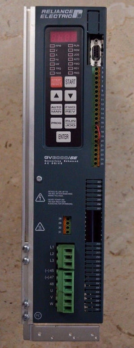 RELIANCE GV3000E-AC003-AA-DBU 31ER4060 FRN 6.07 AC DRIVE 480 VAC Tested Good