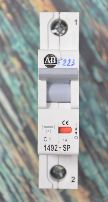 Allen-Bradley 1492-SP1C010 Supplementary Protector 1 Pole 1Amp Circuit Breaker