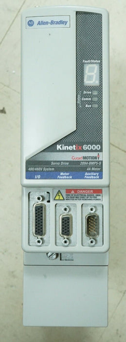 Allen-Bradley Bulletin 2094-BMP5-S/B Kinetix 6000 4 Amp Axis Module FRN:1.120