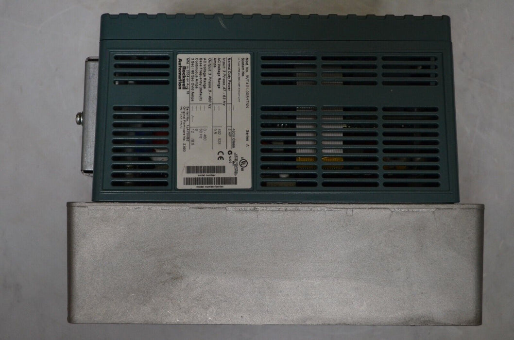 VTAC HVAC Rockwell Automation 5HP, 9VT401-008HTNN 480 VAC Ver. 2.003 Tested Good