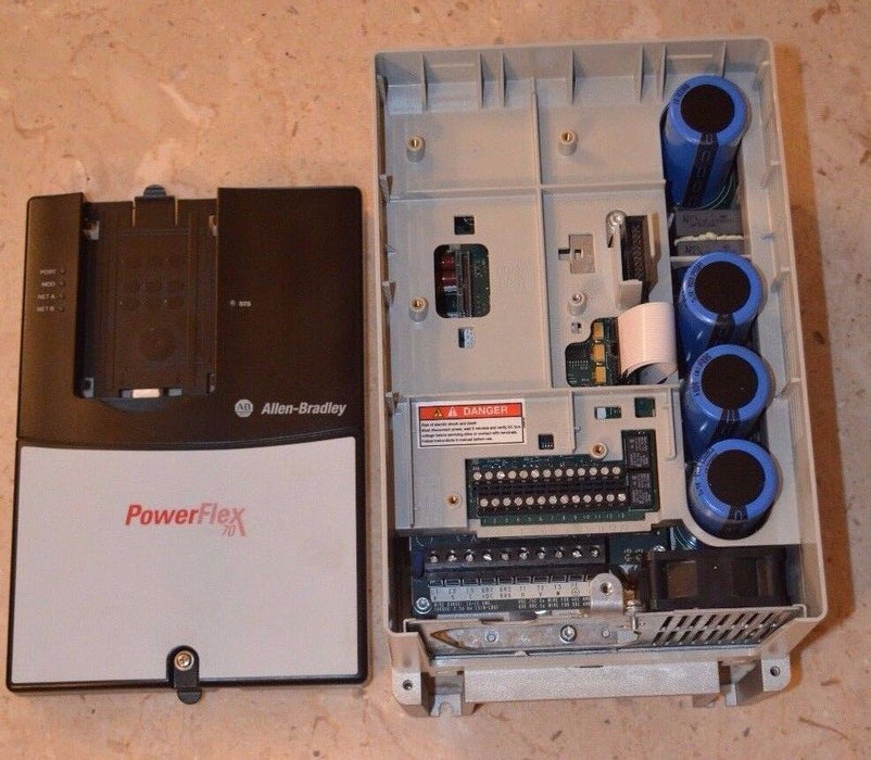 Allen-Bradley PowerFlex 70 7-1/2 HP 20AE9P0A0AYNNNNN 600VAC Tested FRN:2.009