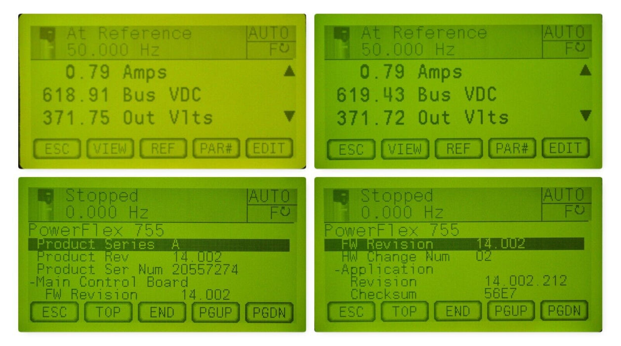 Allen-Bradley 20G11ND5P0AA0NNNNN PowerFlex 755 VFD 3HP Series A FRN:14.002