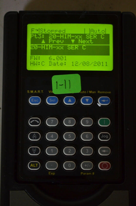 Allen-Bradley 20-HIM-A3 SERIES C Full Numeric HMI Keypad Firmware 6.001   #1-11