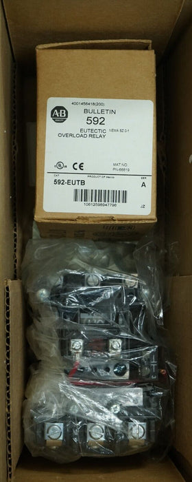 New Allen Bradley 500F-BOD930 Series B and 592-EUTB Series A