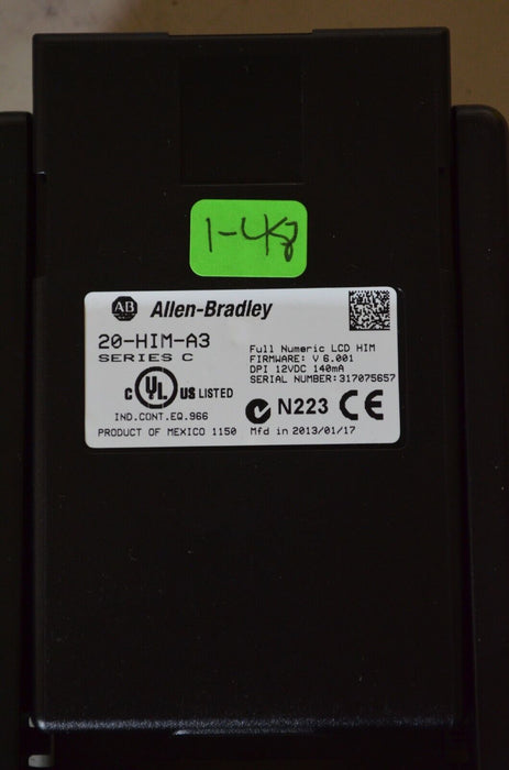 Allen-Bradley 20-HIM-A3 SERIES C Full Numeric HMI Keypad Firmware 6.001   #1-48