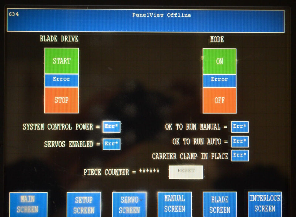 Allen-Bradley PanelView 1000 Cat. 2711-T10C15 Series F FRN:4.48 Tested Good