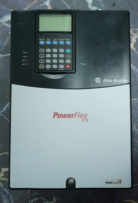 Low Hours Allen Bradley 20AE022A3AYNNNG0 Powerflex 70 AC Drive 20HP 600VAC 3.003