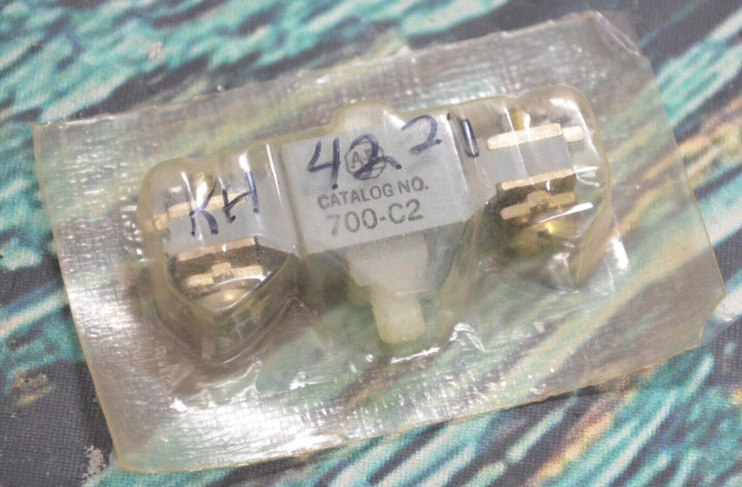 New Allen Bradley 700-C2 Relay Gold Plated Base Contact Cartridge 700C2 Series A