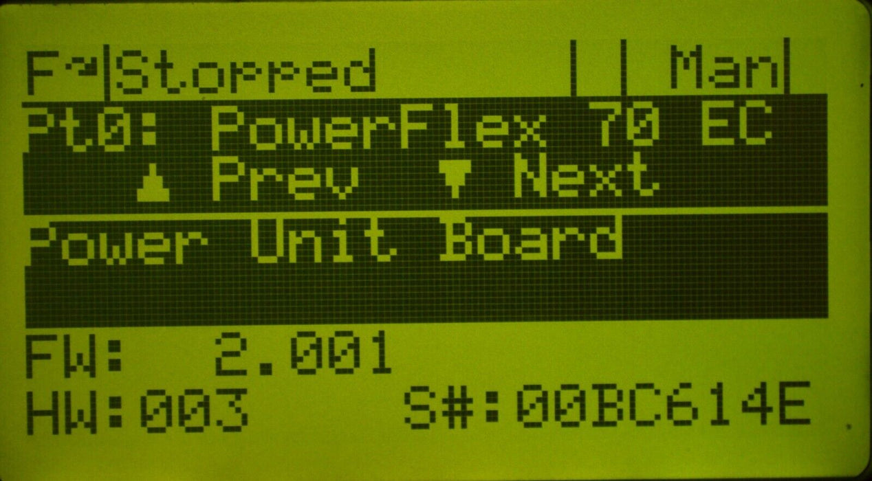 Allen-Bradley PowerFlex 70 5HP 20AD8P0A0AYNNNC0 480VAC Tested FRN:4.001